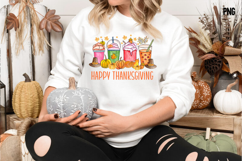 Happy Thanksgiving Coffee Sublimation