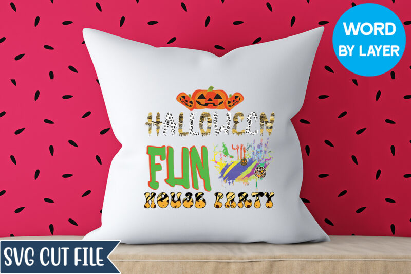 Halloween Fun House Party Sublimation, Happy Halloween, Matching Family Halloween Outfits, Girl’s Boy’s Halloween Shirt,
