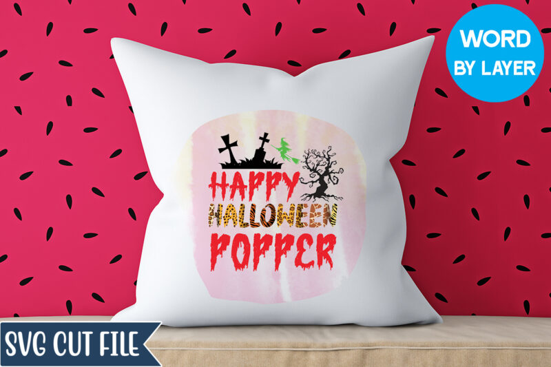 Happy Halloween Popper Sublimation , Happy Halloween, Matching Family Halloween Outfits, Girl’s Boy’s Halloween Shirt,