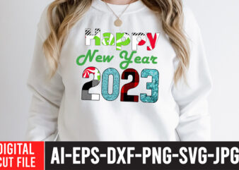 Happy New Year 2023 Sublimation PNG , Happy New Year 2023 SVG Cut File , CHRISTMAS SVG Bundle, CHRISTMAS Clipart, Christmas Svg Files For Cricut, Christmas Svg Cut Files,Merry Christmas