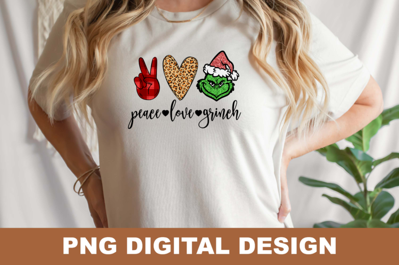 Merry Christmas Trees Santa PNG Sublimation Design