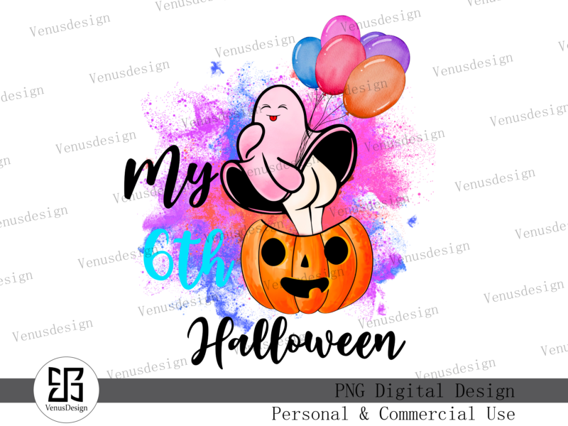 My Birthday Halloween Girl Sublimation