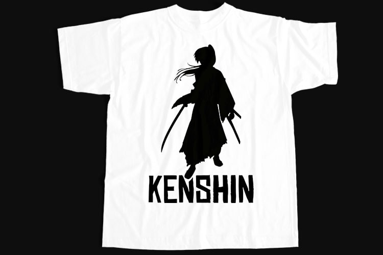 10 Best Selling Samurai T-Shirt Design Bundle For Commercial Use