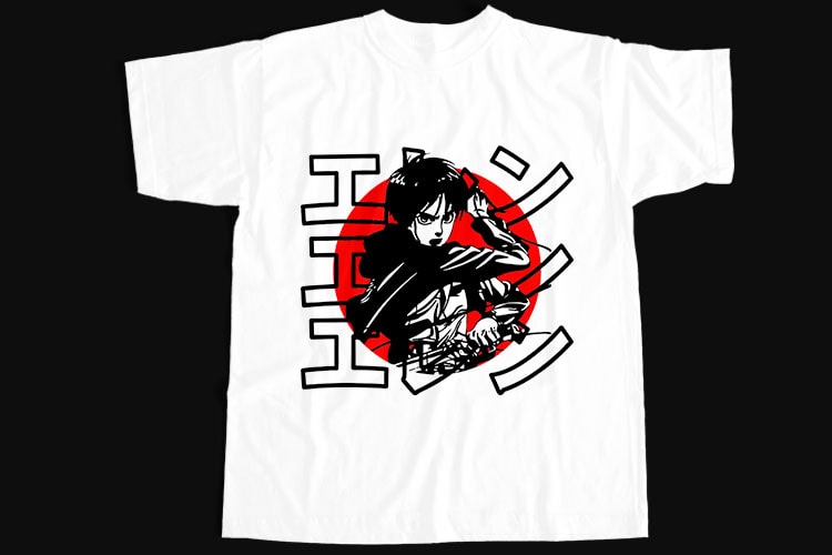 10 Best Selling Samurai T-Shirt Design Bundle For Commercial Use
