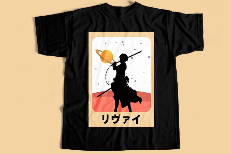 10 Best Selling Samurai T-Shirt Design Bundle For Commercial Use