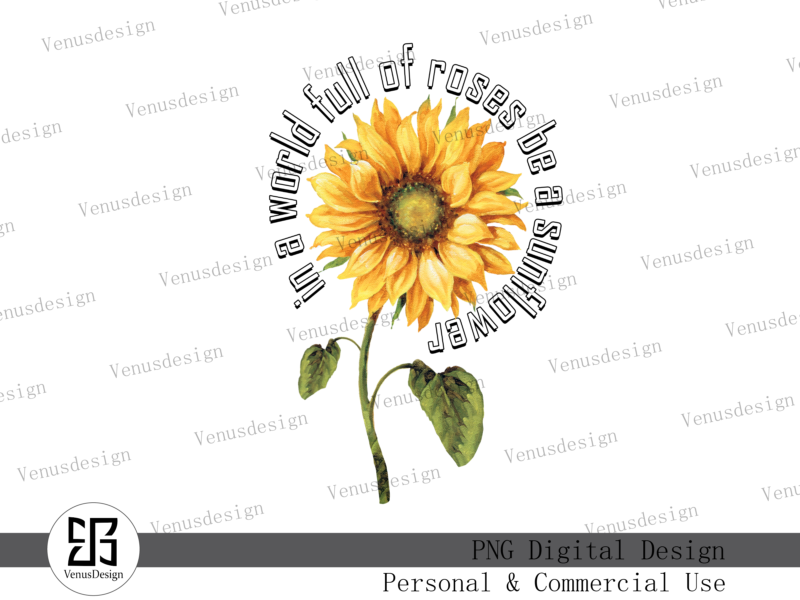 Sunflower Sublimation Bundle- 20 PNG