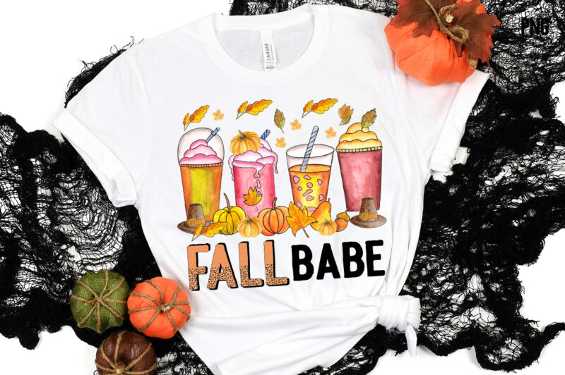 Fall Baby Coffee Sublimation