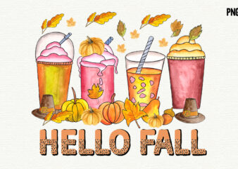 Hello Fall Coffee Sublimation