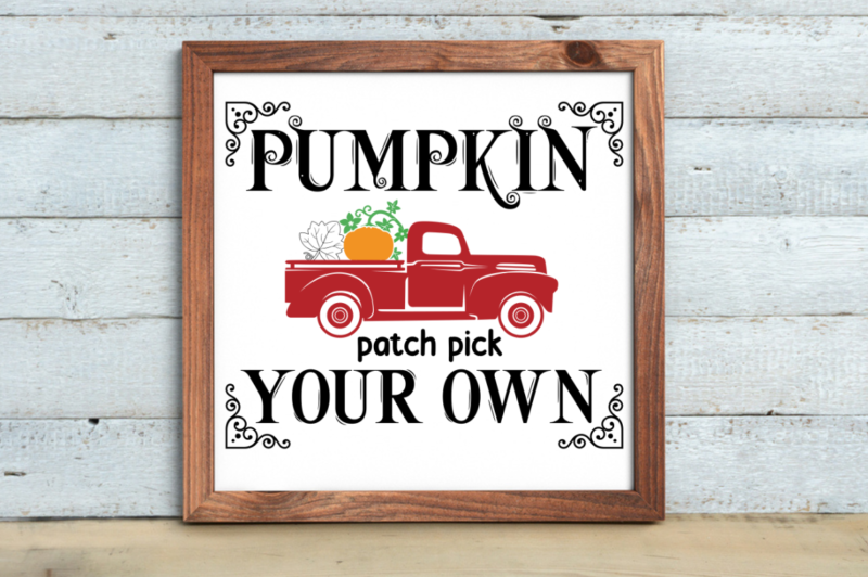 Vintage Fall Sign SVG Bundle, Vintage Fall SVG Bundle