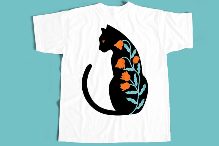 10 Best Selling Cats T-Shirt Design Bundle For Commercial Use