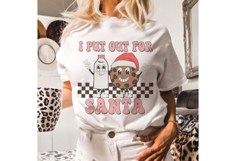 Retro Christmas Tshirt Design Bundle