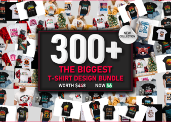 The Biggest T-shirt Design Bundle