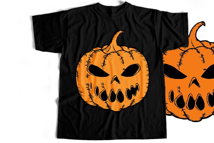 50 Best Selling Halloween T-Shirt Design Bundle For Commercial Use