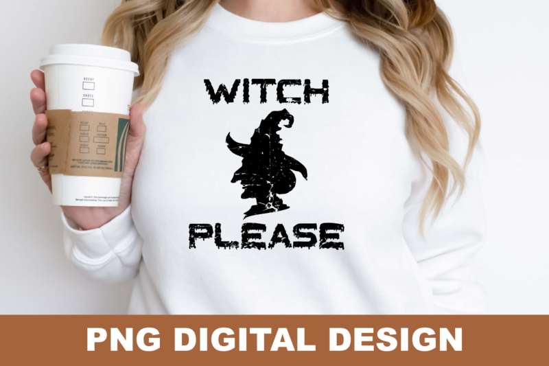 Halloween Witch PNG Sublimation Design