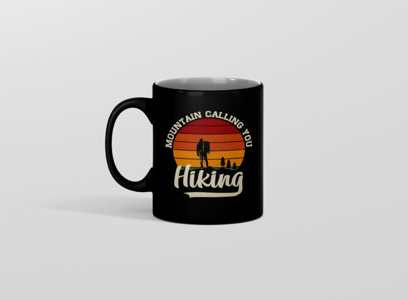 Hiking T-shirt Design Bundle