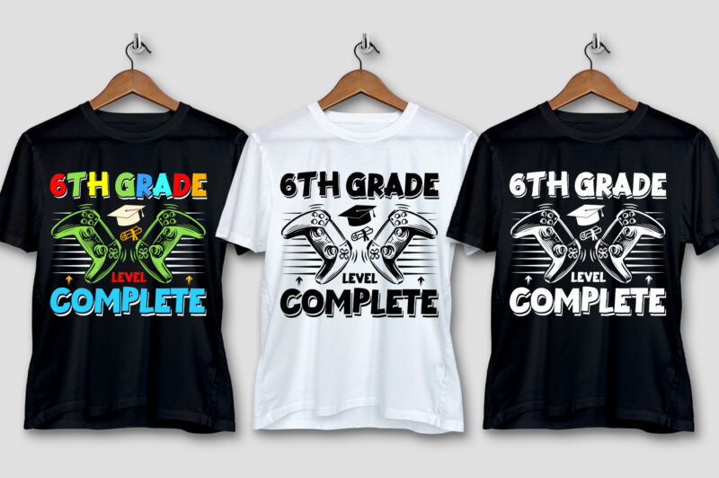 Leveled Up T-Shirt Design Bundle