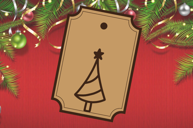 Laser Cut Christmas Gift Tag Bundle