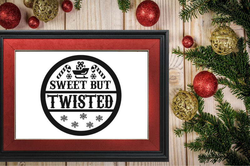 Vintage Christmas Sign Svg Bundle