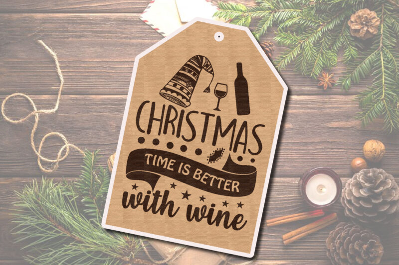 Christmas Gift Tag Laser Cut Bundle