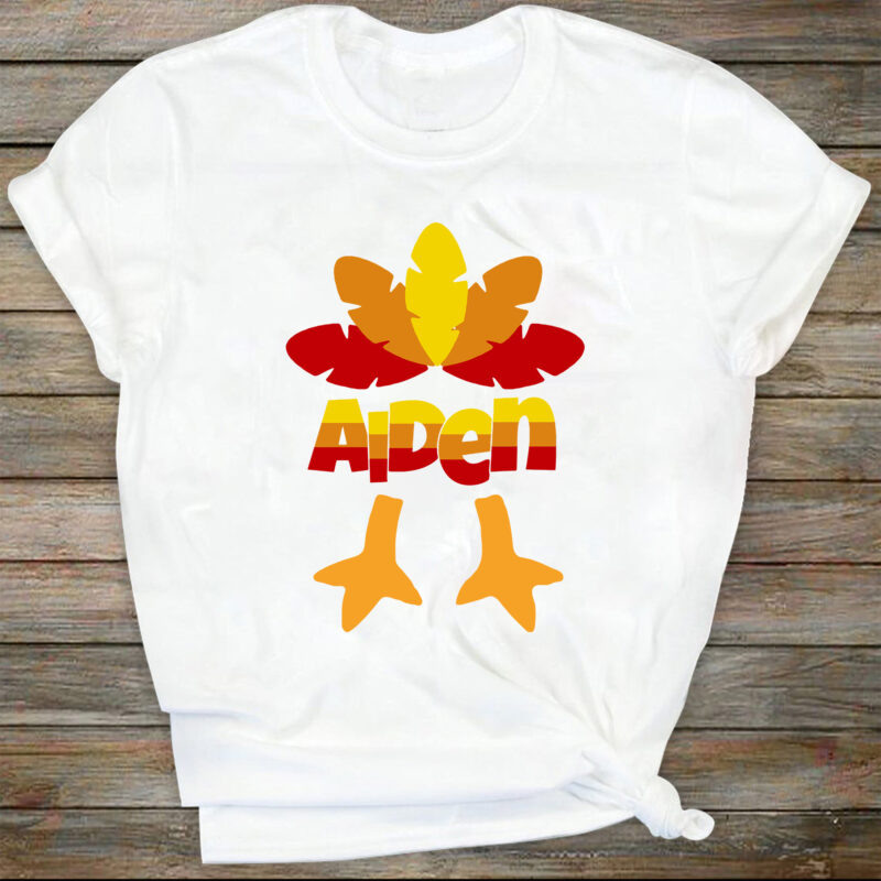 Turkey Svg, Thanksgiving Svg, Turkey Monogram Svg, Boy & Girl Cut Files, Funny Turkey Svg Dxf Eps Png, Kids Shirt Design, Silhouette, Cricut
