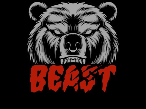 Beast t shirt template