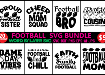 Football svg Bundle, Football SVG Bundle, Football svg, dxf, png instant download, Fall Shirt SVG, Football Fan svg, Football Mom svg, Fall svg,Football Silhouette, Football Sayings SVG, Cricut file, Cut