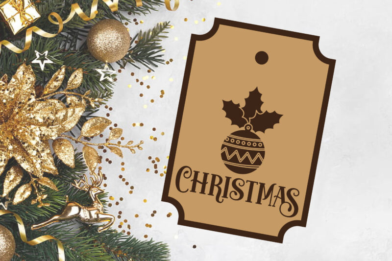 Laser Cut Christmas Gift Tag Bundle