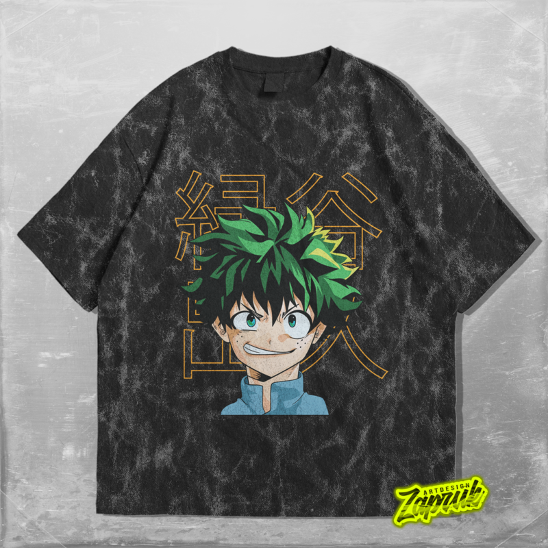 #8 Izuku Midoriya Boku Anime Tshirt Design - Anime Design Png - Anime Artwork - Anime Streetwear tshirt design for sale - best selling anime tshirt design - trending anime