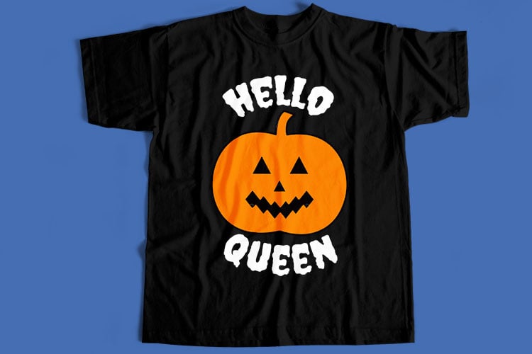 50 Best Selling Halloween T-Shirt Design Bundle For Commercial Use