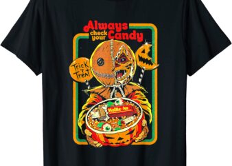 Always Check Your Candy Trick Or Treat, Funny Halloween Tee CL