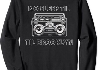 No Sleep Til Brooklyn old school boombox CL