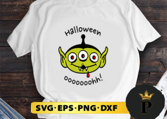 Alien Halloween Toy Story SVG , Dracula , Disneyland png clipart , cut file layered by color t shirt vector
