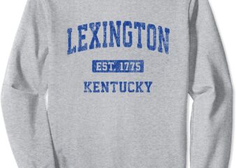 Lexington Kentucky KY Vintage Athletic Sports Design CL