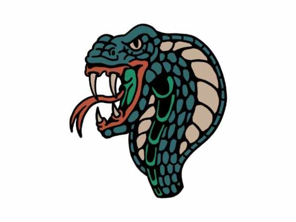 Cobra t shirt vector file