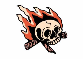 Skull Bonfire