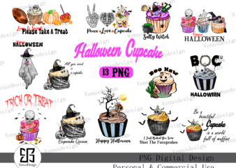 Halloween Cupcake Sublimation Bundle