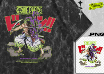 #4 Zoro Anime Tshirt Design – Anime Design Png – Anime Artwork – Anime Streetwear tshirt design for sale – best selling anime tshirt design – trending anime tshirt design