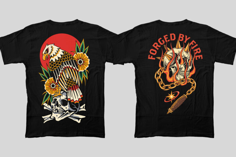 Tattoo T-Shirt Designs Vol. 2