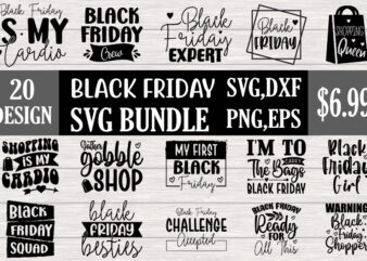 Black Friday SVG Bundle