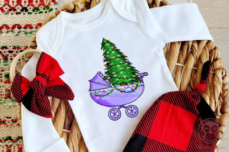 Baby Car Christmas Sublimation