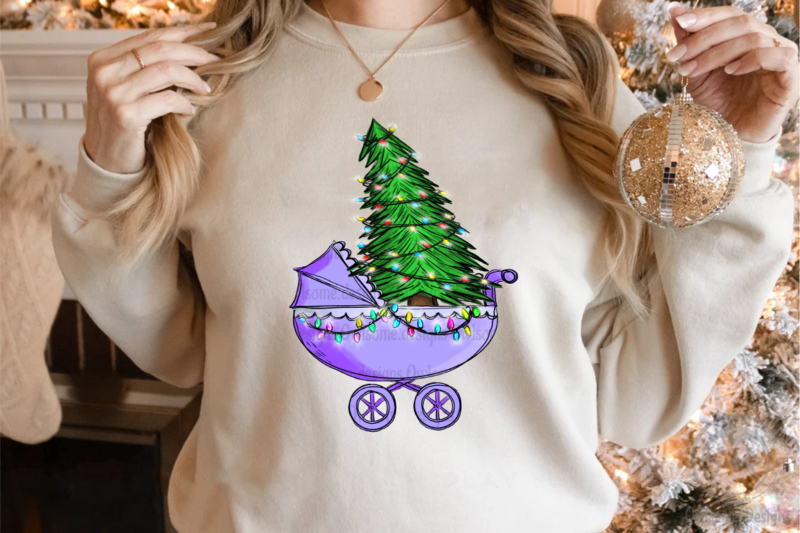 Baby Car Christmas Sublimation