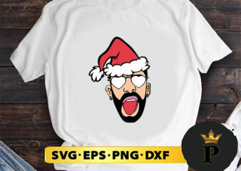 Bad Bunny Christmas SVG, Merry christmas SVG, Xmas SVG Digital Download