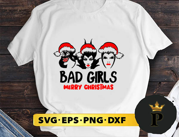 Bad Girl Merry Christmas SVG, Merry christmas SVG, Xmas SVG Digital Download