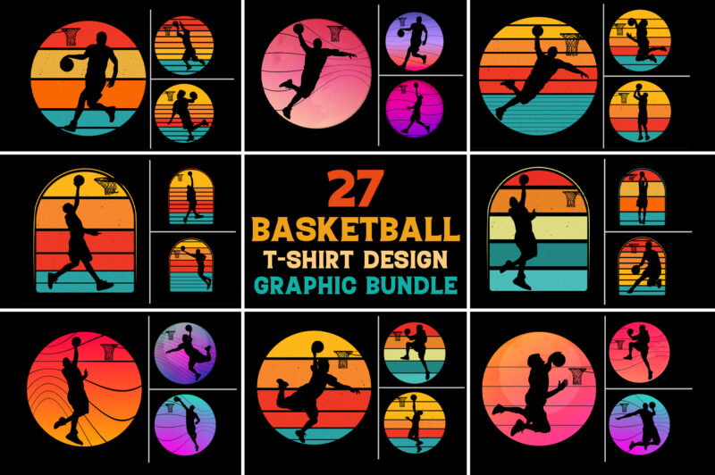 Basketball Retro Vintage Sunset T-Shirt Graphic Bundle,Basketball,Basketball T-Shirt Design Graphic,Basketball Retro Vintage Sunset,Basketball Sunset T-Shirt Graphic Vector,Basketball Sunset T-Shirt Design.T-Shirt Design Vector,T-Shirt Design Graphic,Basketball Silhouette,Basketball Vector,Basketball TShirt,Basketball T-Shirt Design