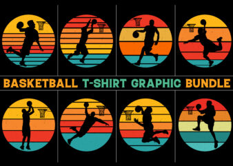 Basketball Retro Vintage Sunset T-Shirt Graphic Bundle,Basketball,Basketball T-Shirt Design Graphic,Basketball Retro Vintage Sunset,Basketball Sunset T-Shirt Graphic Vector,Basketball Sunset T-Shirt Design.T-Shirt Design Vector,T-Shirt Design Graphic,Basketball Silhouette,Basketball Vector,Basketball TShirt,Basketball T-Shirt Design