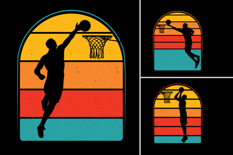 Basketball Retro Vintage Sunset T-Shirt Graphic Bundle,Basketball,Basketball T-Shirt Design Graphic,Basketball Retro Vintage Sunset,Basketball Sunset T-Shirt Graphic Vector,Basketball Sunset T-Shirt Design.T-Shirt Design Vector,T-Shirt Design Graphic,Basketball Silhouette,Basketball Vector,Basketball TShirt,Basketball T-Shirt Design