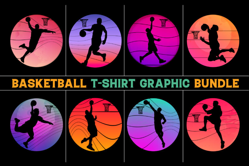 Basketball Retro Vintage Sunset T-Shirt Graphic Bundle,Basketball,Basketball T-Shirt Design Graphic,Basketball Retro Vintage Sunset,Basketball Sunset T-Shirt Graphic Vector,Basketball Sunset T-Shirt Design.T-Shirt Design Vector,T-Shirt Design Graphic,Basketball Silhouette,Basketball Vector,Basketball TShirt,Basketball T-Shirt Design