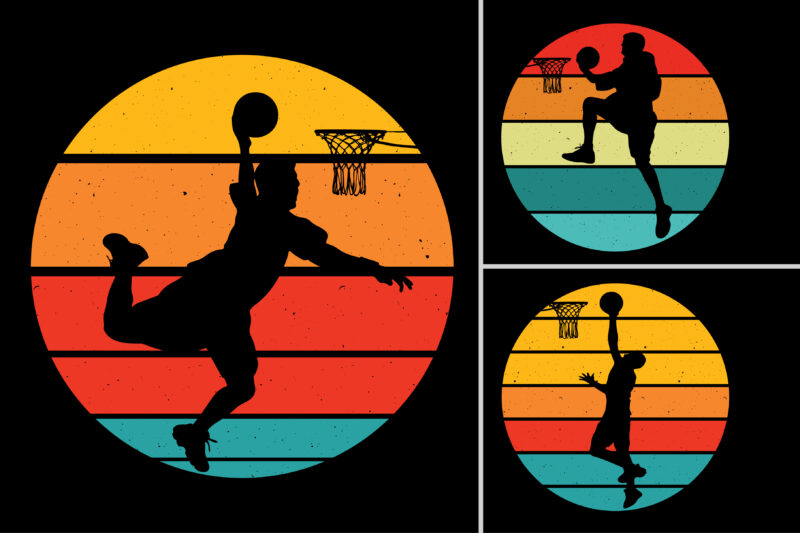 Basketball Retro Vintage Sunset T-Shirt Graphic Bundle,Basketball,Basketball T-Shirt Design Graphic,Basketball Retro Vintage Sunset,Basketball Sunset T-Shirt Graphic Vector,Basketball Sunset T-Shirt Design.T-Shirt Design Vector,T-Shirt Design Graphic,Basketball Silhouette,Basketball Vector,Basketball TShirt,Basketball T-Shirt Design