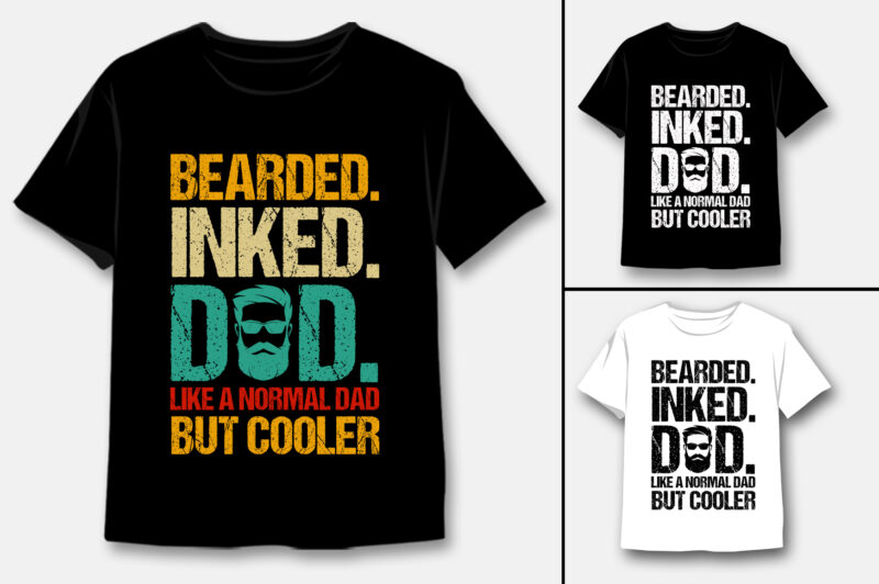 Dad T-Shirt Design Bundle