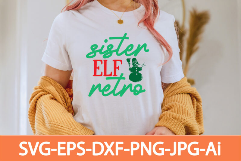 Christmas SVG Bundle, T-shirt Design Bundle